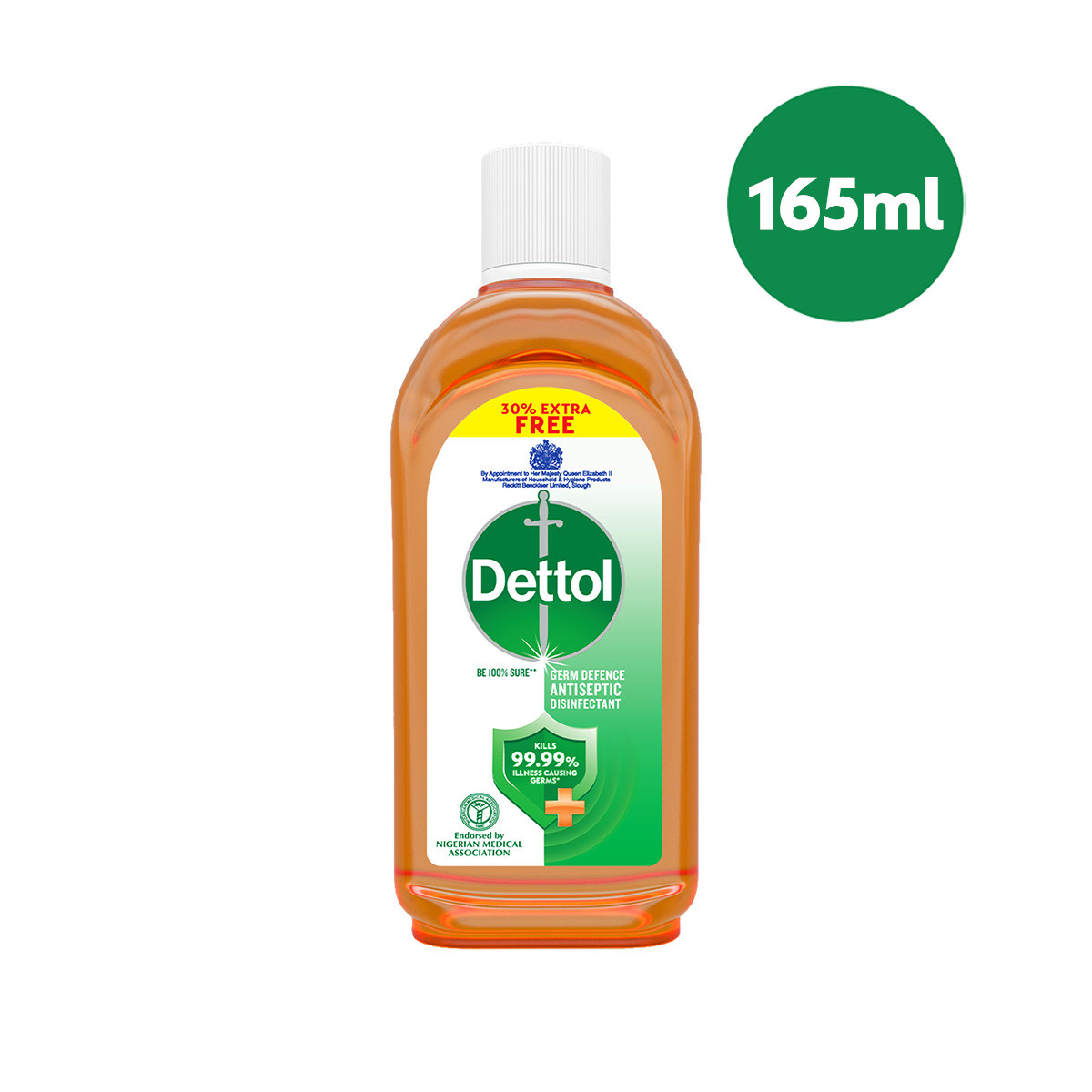 Dettol Antiseptic Liquid Disinfectant 165ml